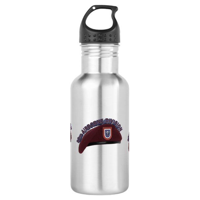 82nd Airborne Division Fort Bragg 532 Ml Water Bottle (Front)