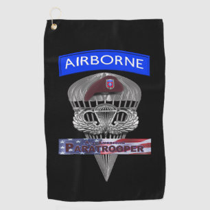 82nd Airborne Division Golf Towel