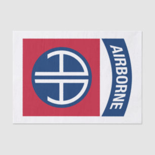 82nd Airborne Division Insignia Military Veteran Tissue Paper