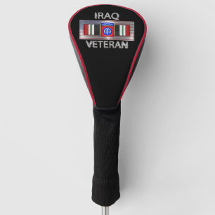 82nd Airborne Division Iraq Veteran Golf Head Cover