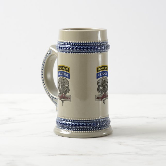 82nd Airborne Division Jumpmaster  Beer Stein (Front Left)