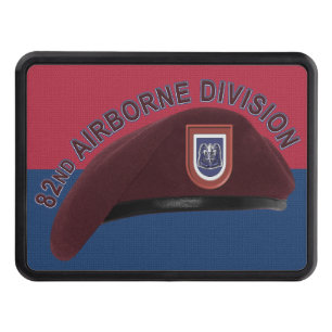 82nd Airborne Division “Legendary Beret” Trailer Hitch Cover