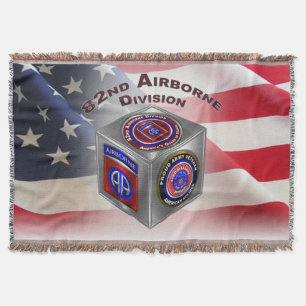 82nd Airborne Division - Lower Price Throw Blanket