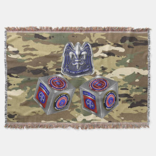 82nd Airborne Division - Lower Price Throw Blanket