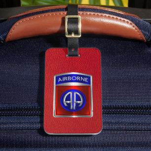 82nd Airborne Division Luggage Tag