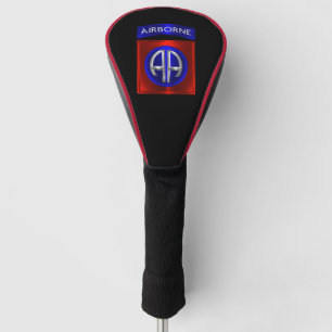 82nd Airborne Division Metal Look Golf Head Cover