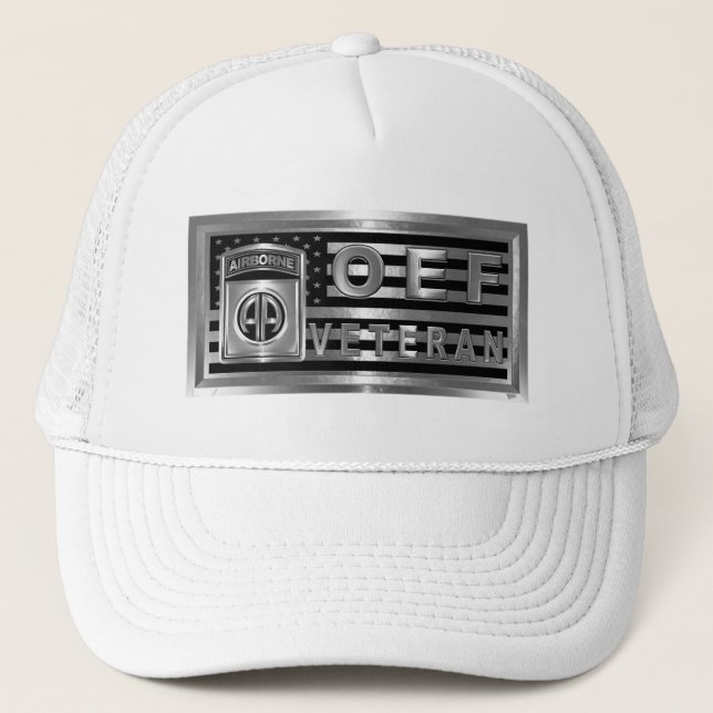 82nd Airborne Division Operation Enduring Freedom  Trucker Hat (Front)