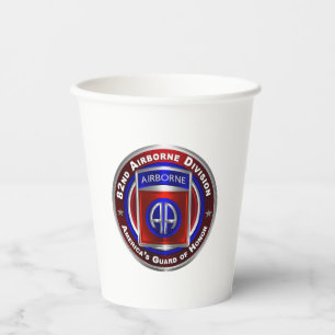 82nd Airborne Division Paper Cups