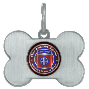 82nd Airborne Division Pet ID Tag