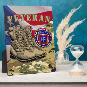 82nd Airborne Division Plaque