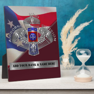 82nd Airborne Division  Plaque