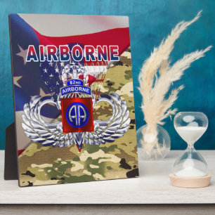 82nd Airborne Division Plaque