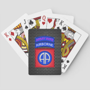 82nd Airborne Division  Playing Cards