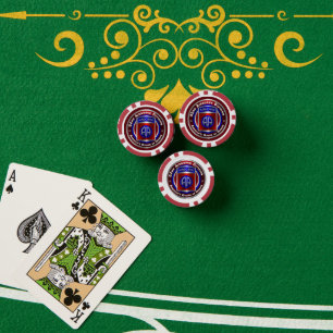 82nd Airborne Division Poker Chips