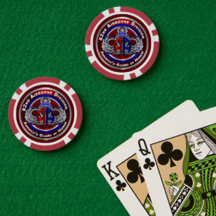 82nd Airborne Division Poker Chips