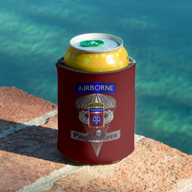 82nd Airborne Division Ranger Can Cooler (In Situ Pool)