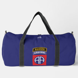 82nd Airborne Division Ranger Personalized Duffle Bag
