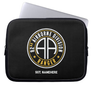 82nd Airborne Division "Ranger" Status Custom Laptop Sleeve
