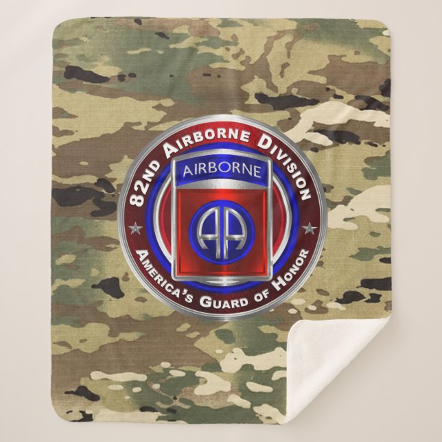 82nd Airborne Division  Sherpa Blanket (Front)