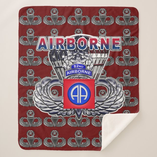 82nd Airborne Division Sherpa Blanket (Front)