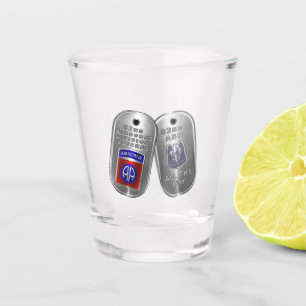 82nd Airborne Division Shot Glass