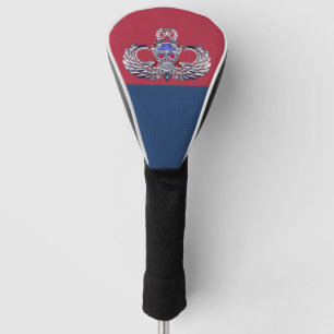 82nd Airborne Division “Silver Skull” Div Colours Golf Head Cover