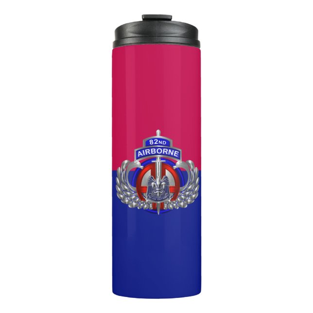 82nd Airborne Division Stunning Design Thermal Tumbler (Front)