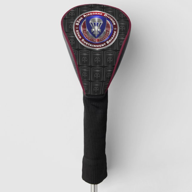 82nd Airborne Division Sustainment Brigade  Golf Head Cover (Front)