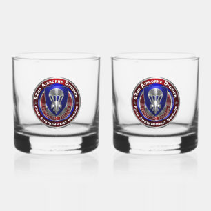 82nd Airborne Division Sustainment Brigade Whiskey Glass