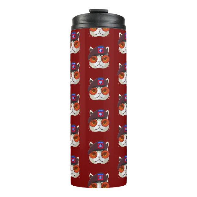 82nd Airborne Division  Thermal Tumbler (Front)