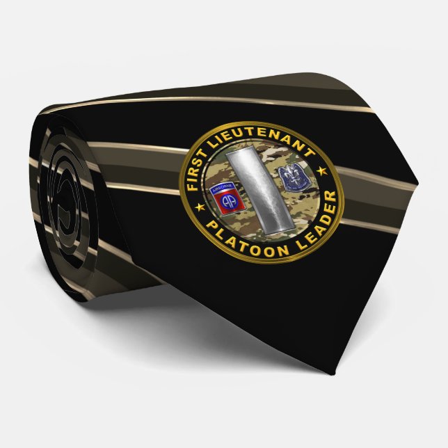 82nd Airborne Division  Tie (Rolled)