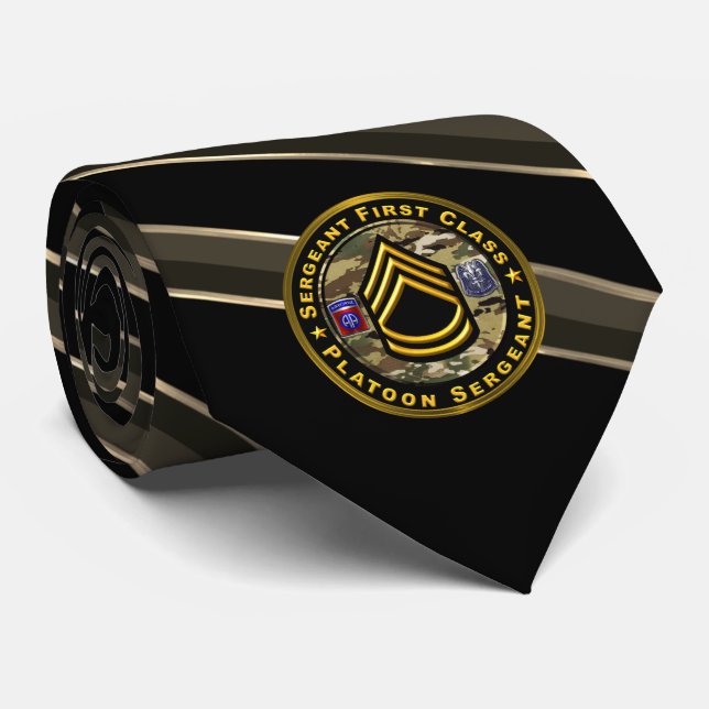82nd Airborne Division   Tie (Rolled)