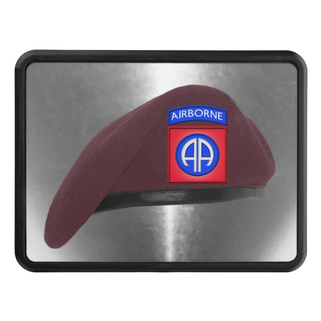 82nd Airborne Division Trailer Hitch Cover (Front)