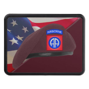 82nd Airborne Division Trailer Hitch Cover