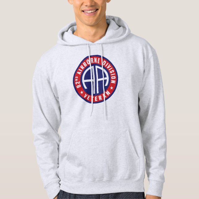 82nd Airborne Division "Veteran" Hoodie (Front)