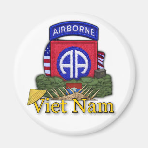 82nd airborne division vietnam vc rvn vets Magnet