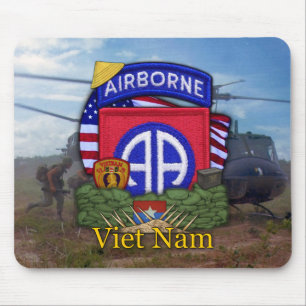 82nd airborne division vietnam war vets Mousepad