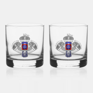 82nd Airborne Division Whiskey Glass