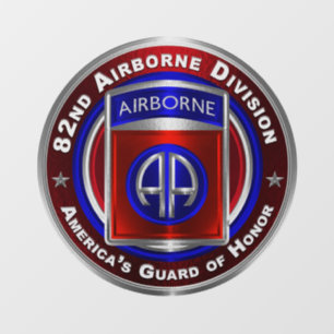 82nd Airborne Division  Window Cling