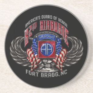 82nd Airborne Fort Bragg Coaster