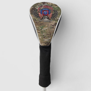 82nd Airborne Ft. Bragg Camo Golf Head Cover