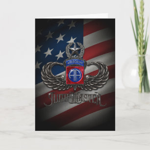 82nd Airborne Jumpmaster Card