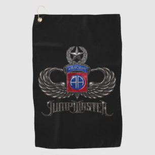 82nd Airborne Jumpmaster Golf Towel