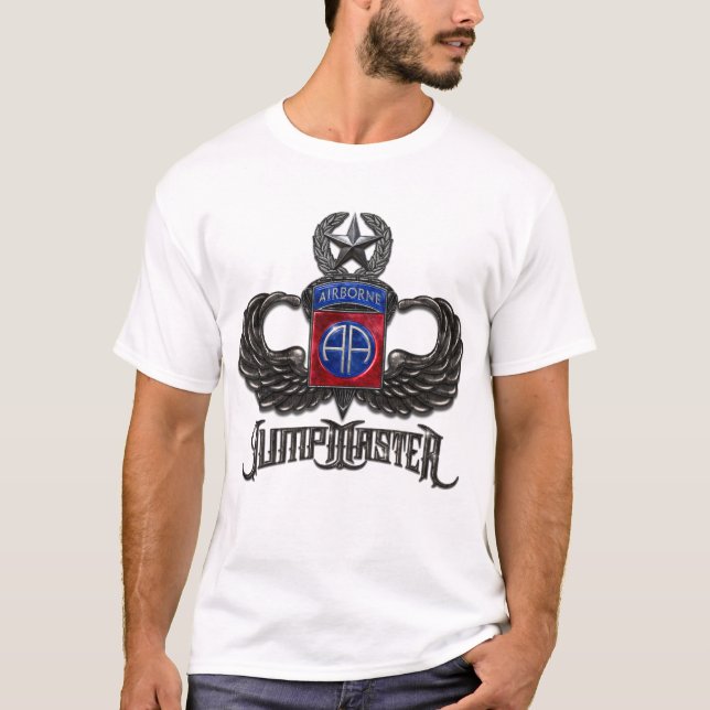 82nd Airborne Jumpmaster T-shirt (Front)