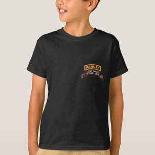 82nd Airborne LRS Scroll, Ranger Tab T-Shirt