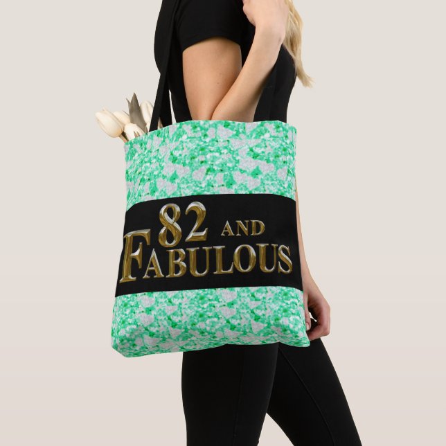 82nd Birthday  Tote Bag (Close Up)