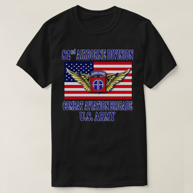 82nd Combat Aviation Brigade T-Shirt (Design Front)
