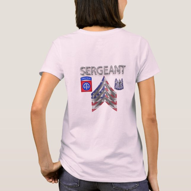 82nd Division Brigade Sergeant T-Shirt (Back)