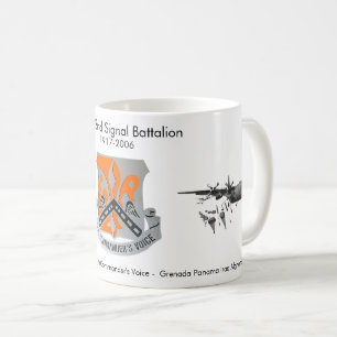 82nd Signal Battalion Historic Coffee Mug #1