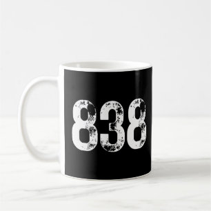 838 Area Code Albany NY Mobile Telephone Area Code Coffee Mug